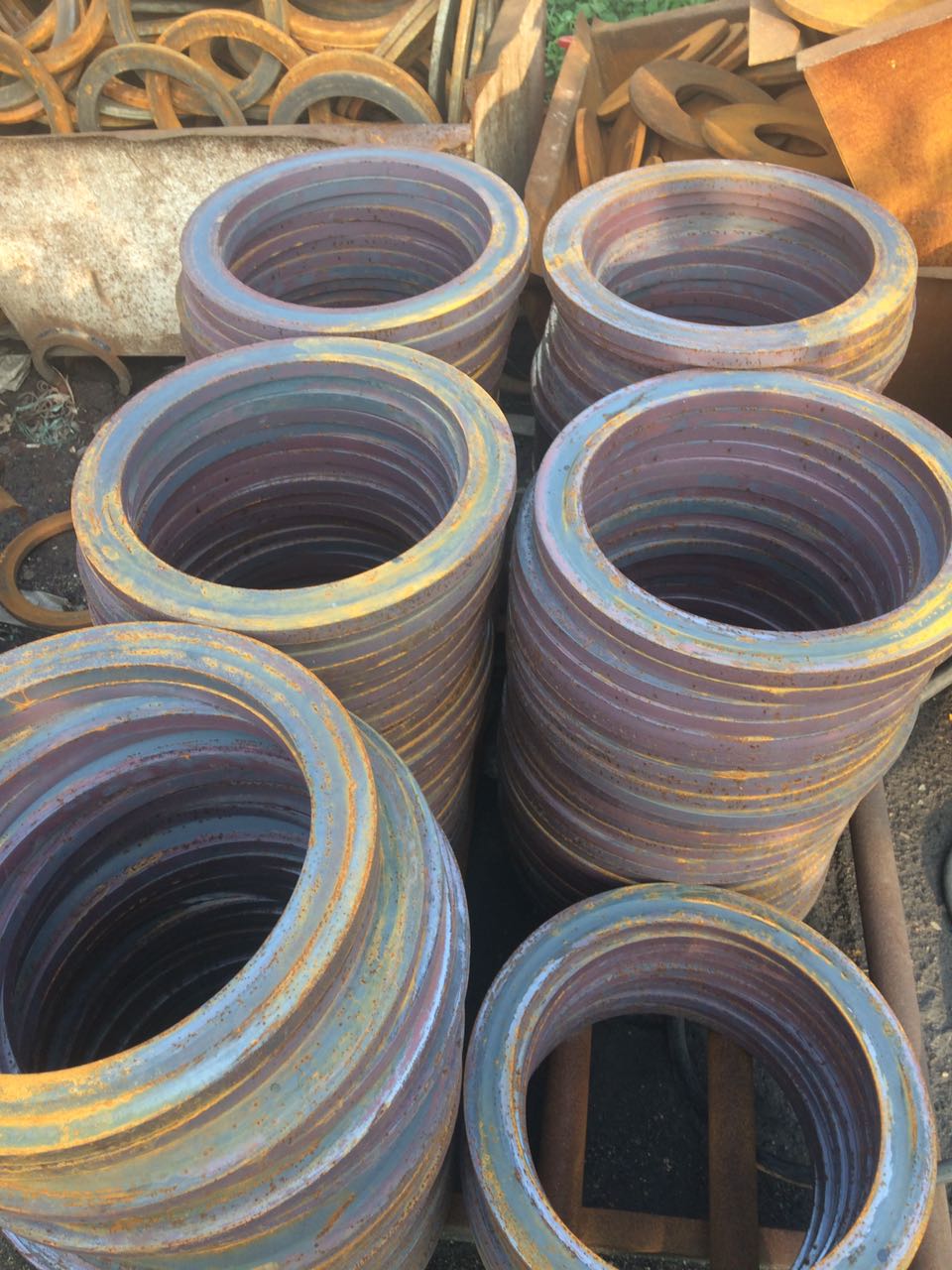 冲压钢板法兰盘毛坯