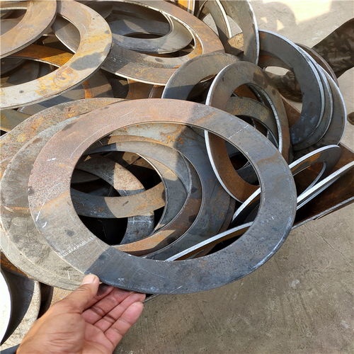 钢板法兰毛坯法兰盘毛坯 聊城市开发区猛豪冲压件厂